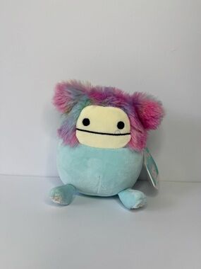 Squishmallow Zozo The Bigfoot 6" inch Plush Multicolor NWT